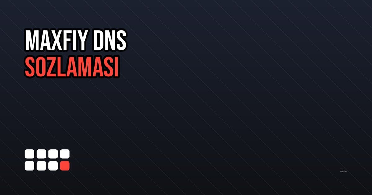 Bitta brauzer sozlamasi DNS filtrini butunlay chetlab o'tadi — muqova